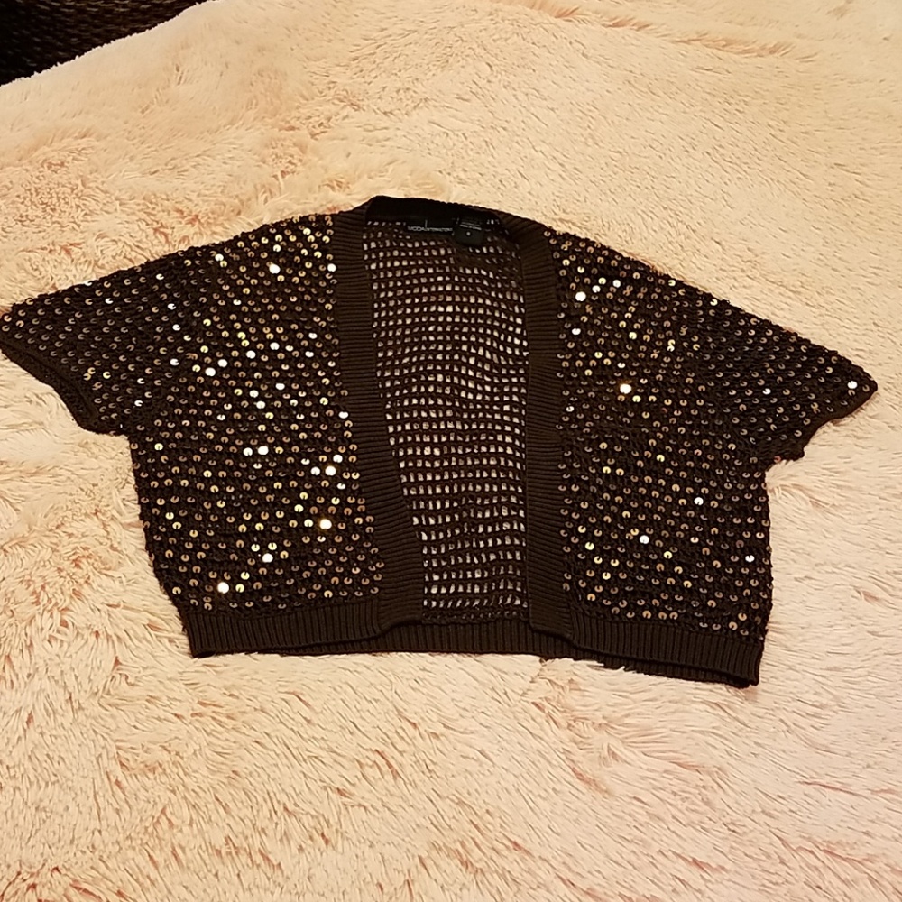Brown & Bronze Cardigan
